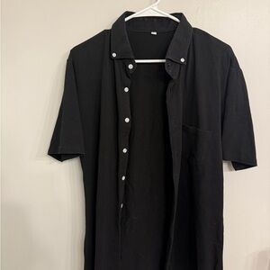 Men’s state and liberty short sleeve button down shirt